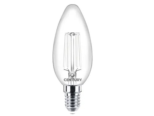 LAMPADE CENTURY LED FIL.BIA E14OL. - Senza Marca - Vista Principale