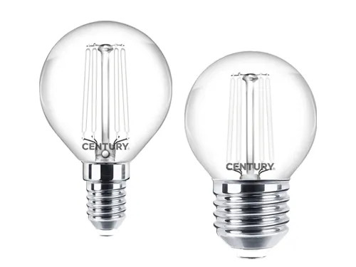 LAMPADE CENTURY LED FIL.BIA E14MG - Senza Marca - Vista Principale