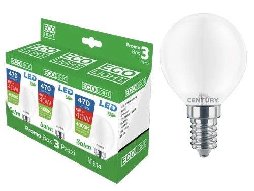 LAMPADINE ECOLIGHT LED SATEN M - Senza Marca - Vista Principale
