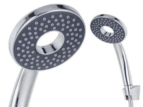 KIT DOCCIA BRIXO AQUARIUS MONOJET CROMO - Senza Marca - Vista Principale