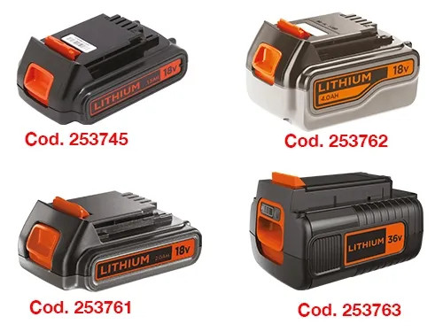 BATTERIE B+D 18V LI - Senza Marca - Vista Principale