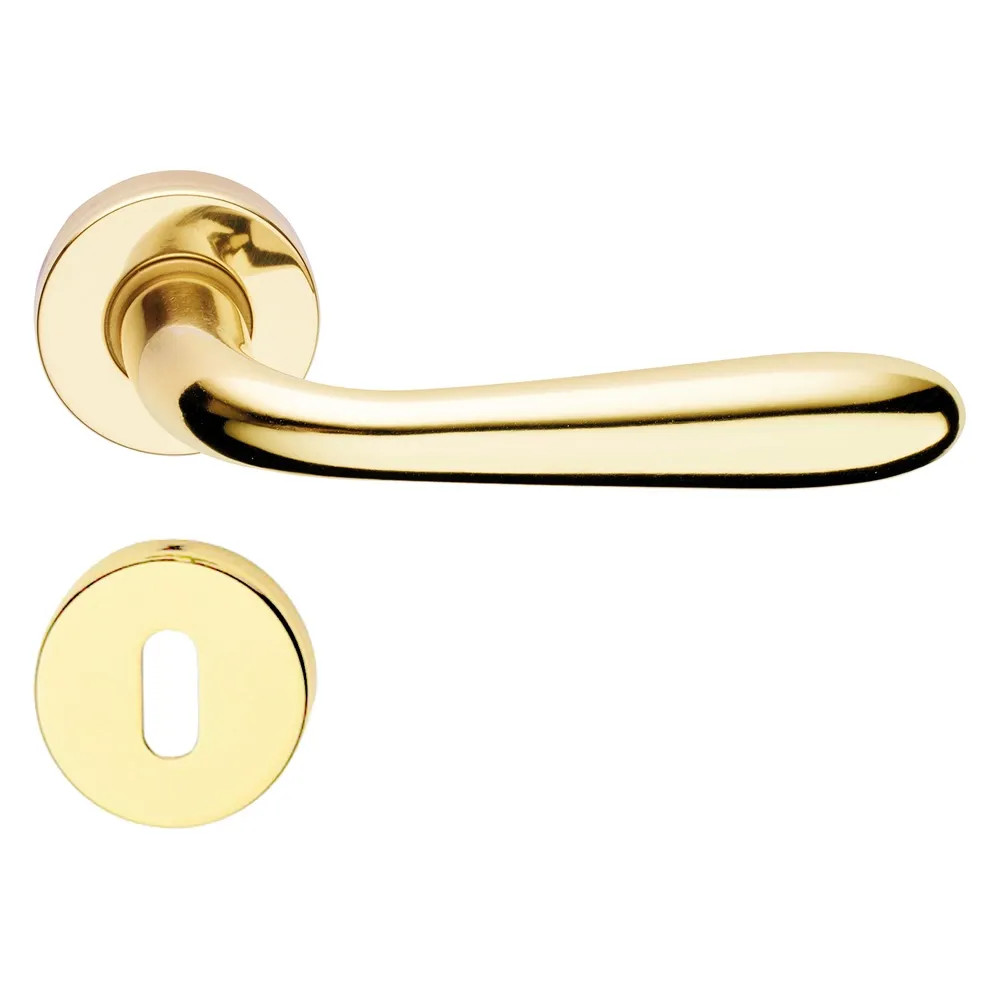 MANIGLIA 'GOCCIA' oro lucido verniciato - FORME