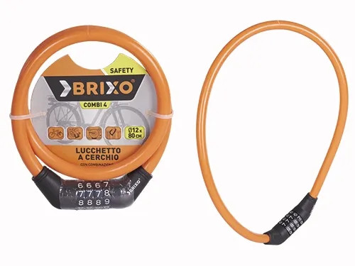 LUCCHETTI BRIXO A CERCHIO P/CICLI COMBI - Senza Marca - Vista Principale