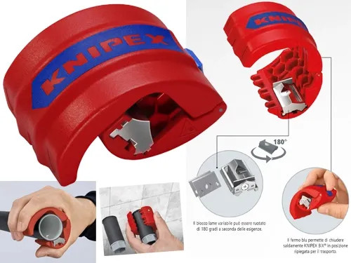 TAGLIATUBI KNIPEX BIX 902210BK - Senza Marca - Vista Principale