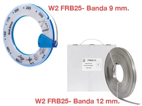 FASCETTE A ROTOLO W2 FRB25-9 - Senza Marca - Vista Principale
