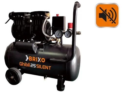 COMPRESSORI BRIXO GHIBLI 24LT SILENZIATO - Senza Marca - Vista Principale