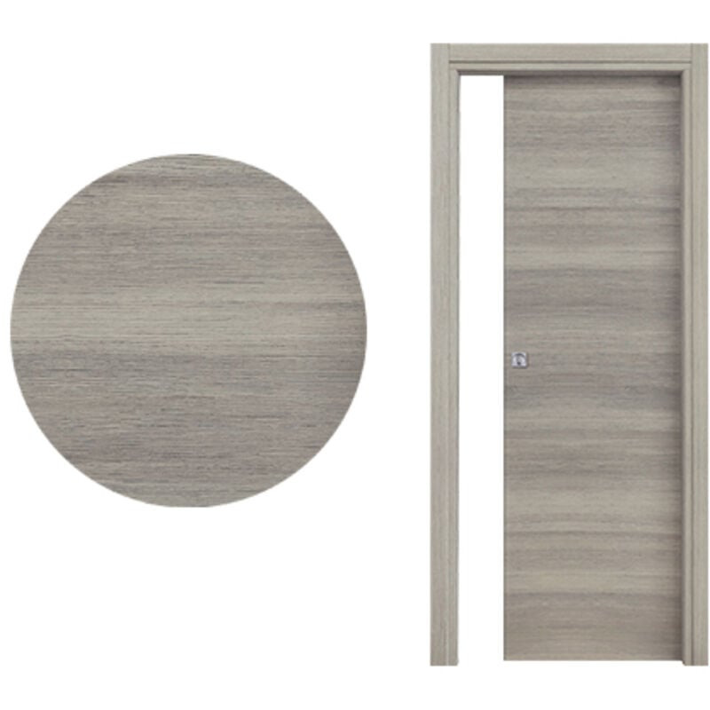KIT TELAI PORTE SCORREVOLI ROVERE SBIANCATO - MICROTEC