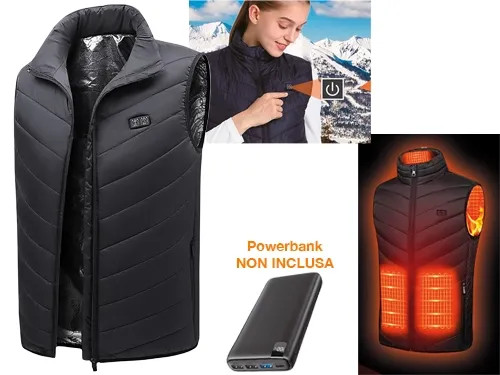 GILET RISCALDATO WARM BODY BRIXO L - Senza Marca - Vista Principale