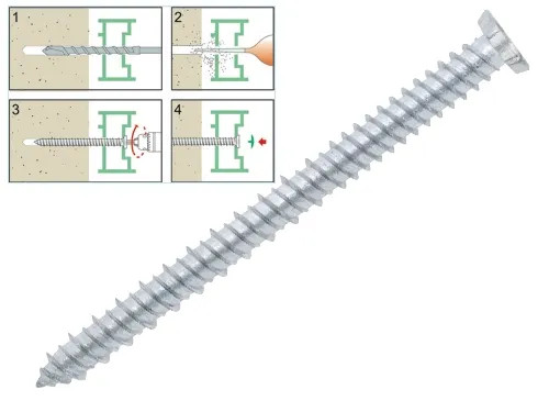 VITI PER CALCESTRUZZI TPS TORX - Senza Marca - Vista Principale