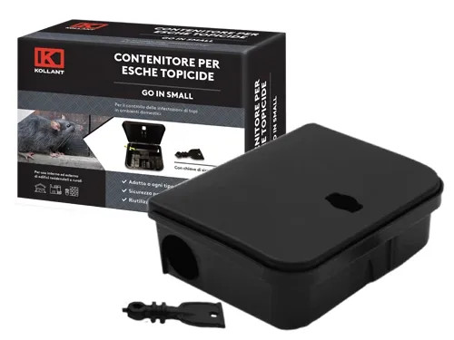 CONTENITORE ESCHE TOPICIDE GO-IN SMALL - Senza Marca - Vista Principale