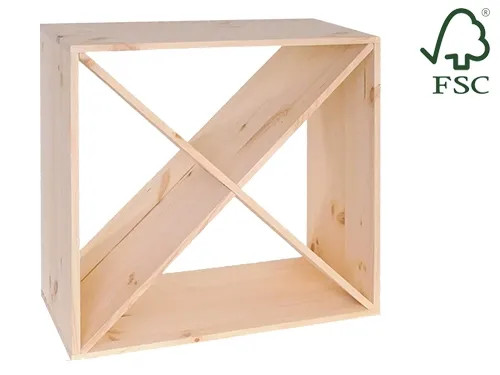 PORTABOTTIGLIE ALBERIAMO CUBO 24 POSTI - Senza Marca - Vista Principale