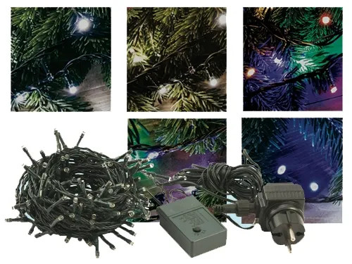 LUCI NATALE 180 LED X ESTERNO BIANCO - Senza Marca - Vista Principale
