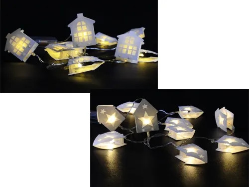 CASETTE 10 LUCI LED X INT.BATT. - Senza Marca - Vista Principale