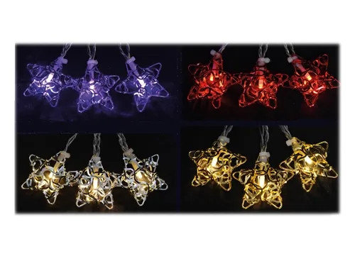 STELLINE 10 LUCI LED X INT.BATT. - Senza Marca - Vista Principale