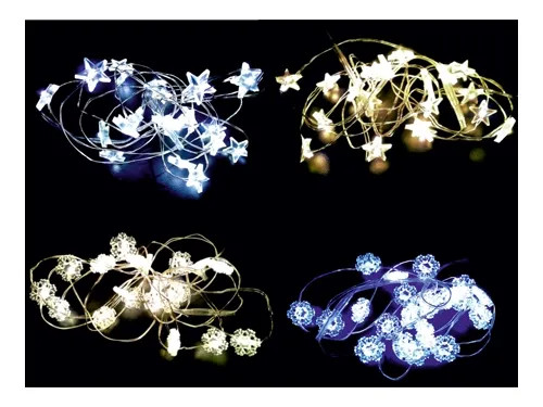 DECORAZIONI 20 LUCI LED X INT.BATT. - Senza Marca - Vista Principale