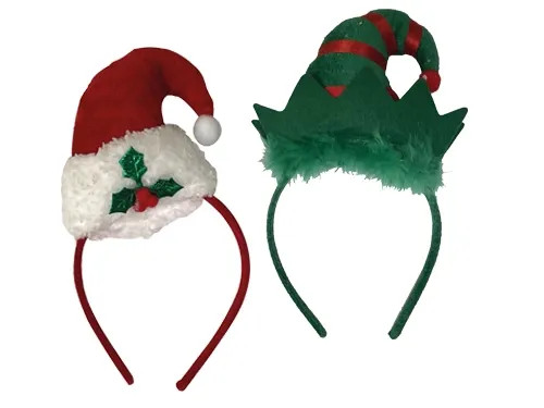 CERCHIETTI NATALE C/CAPPELLINO - Senza Marca - Vista Principale