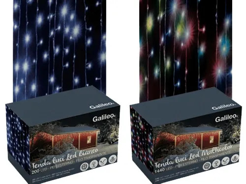 TENDE X ESTERNO 1440 LED MULTICOLOR - Senza Marca - Vista Principale