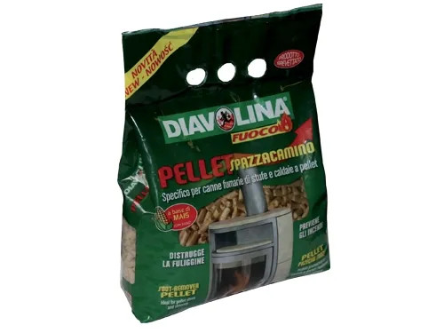 DIAVOLINA PELLET SPAZZACAMINO - Senza Marca - Vista Principale