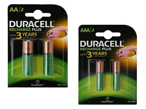 PILE DURACELL RICARICABILI - Senza Marca - Vista Principale
