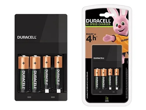 CARICABATTERIE DURACELL CEF14 - Senza Marca - Vista Principale