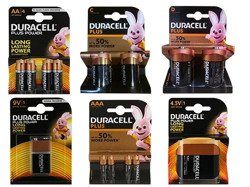 PILE DURACELL PLUS POWER BL.2 PZ. - Senza Marca - Vista Principale