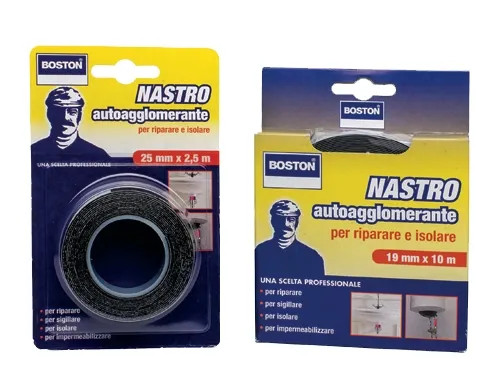 NASTRI AUTOAGGLOM.BOSTON 19X10 NERO - Senza Marca - Vista Principale