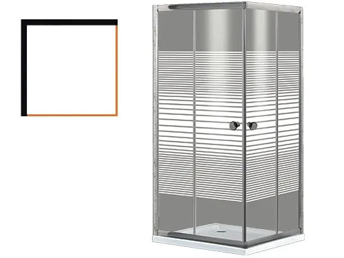 BOX DOCCIA BRIXO ORCHIDEA - Senza Marca - Vista Principale