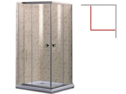 BOX DOCCIA BRIXO TULIPANO - Senza Marca - Vista Principale