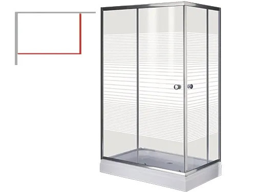 BOX DOCCIA BRIXO IBISCO - Senza Marca - Vista Principale
