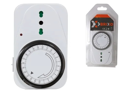 TIMER BRIXO PROGRAM.24H PRESA - Senza Marca - Vista Principale