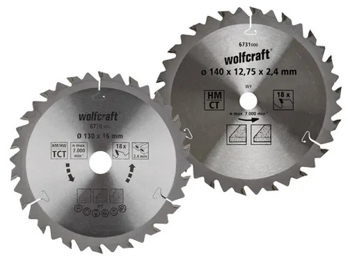 LAME P/SEGHE CIRC.D.130 18 DENTI - Senza Marca - Vista Principale