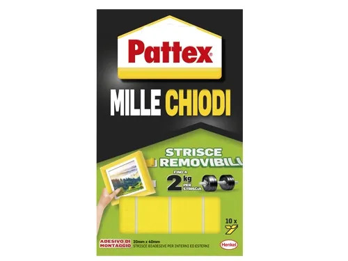COLLA MILLECHIODI TAPE REMOVIBIL - Senza Marca - Vista Principale