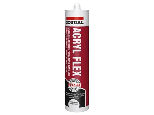 SIGILLANTE SOUDAL ACRYL FLEX BIA - Senza Marca - Vista Principale