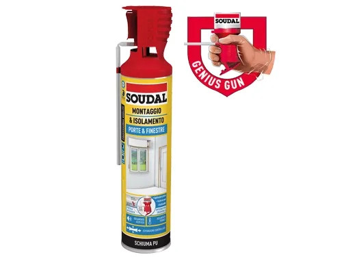 SCHIUME SOUDAL PORTE&FIN.GENIUSGUN - Senza Marca - Vista Principale