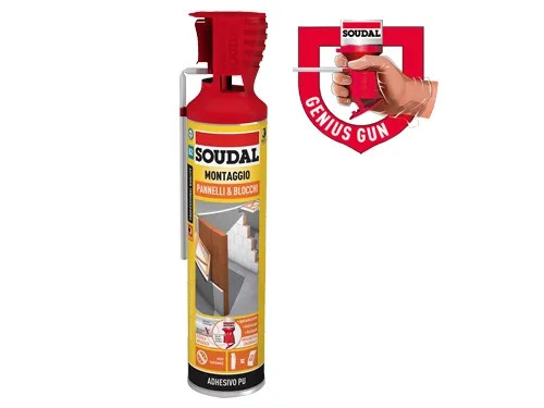 SCHIUME SOUDAL PU PANNELLI GENIUSGUN - Senza Marca - Vista Principale