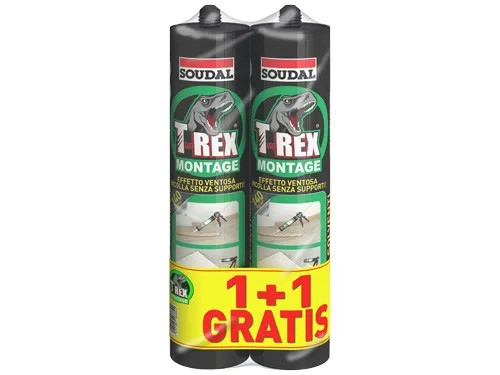 ADESIVI SOUDAL T-REX VENT.380 GR.BI-PACK - Senza Marca - Vista Principale