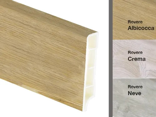 BATTISCOPA PVC ROVERE ALBICOC - Senza Marca - Vista Principale