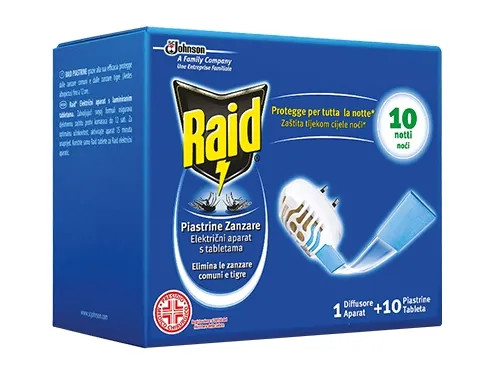 ELETTROEMANATORI RAID C/10 PIASTRINE - Senza Marca - Vista Principale