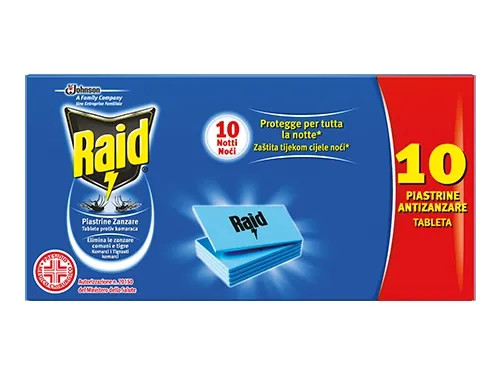 PIASTRINE P/ELETTROEMAN.RAID CF.10 - Senza Marca - Vista Principale