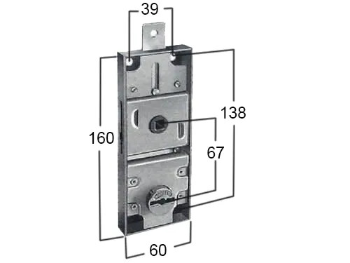 SERR.PREFER PORTE BASC.D.MAPPA 8651-0810 - Senza Marca - Vista Principale