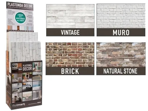 EXPO LASTRE DECORATIVE 4REF 40 PZ - Senza Marca - Vista Principale
