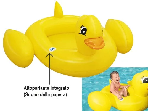 GONFIABILI PAPERA SPEAKER BES TWAY-34151 - Senza Marca - Vista Principale