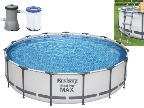 PISCINE TONDE STEELPROMAX BES TWAY-56488 - Senza Marca - Vista Principale