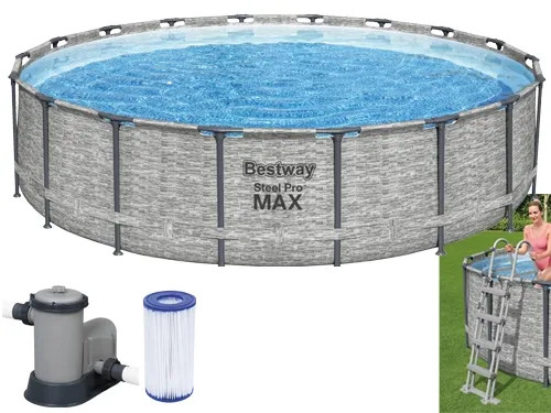 PISCINE TONDE STEELPROMAX BESTWAY - Senza Marca - Vista Principale