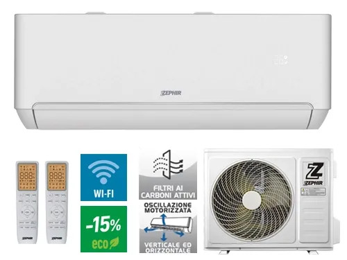CLIMATIZZATORI ZEPHIR ZTQ 12000WIFI - Senza Marca - Vista Principale