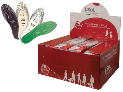 EXPO SOLETTE P/SCARPE 96 BL. 4 MODELLI - Senza Marca - Vista Principale