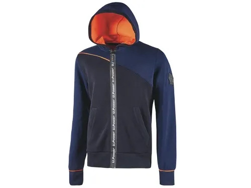 FELPE FUL-ZIP U-POWER JUPITER DB -XL - Senza Marca - Vista Principale