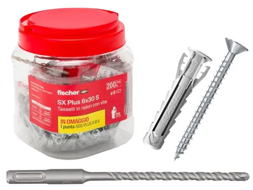 TASSELLI FISCHER SX PLUS 6S CF - Senza Marca - Vista Principale