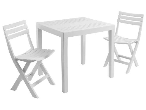 SET RESINA CLUB BIANCO - Senza Marca - Vista Principale