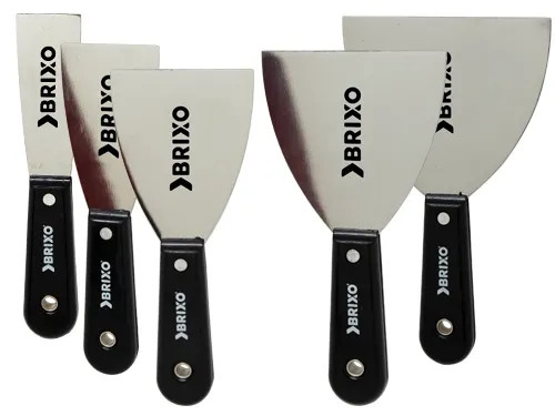 SPATOLE BRIXO INOX C/MANICO PLAST. - Senza Marca - Vista Principale